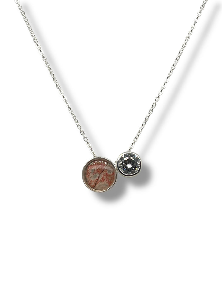Blair Duet Necklace | Silver