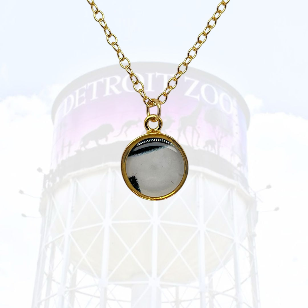 Detroit Zoo Amy Necklace | Gold