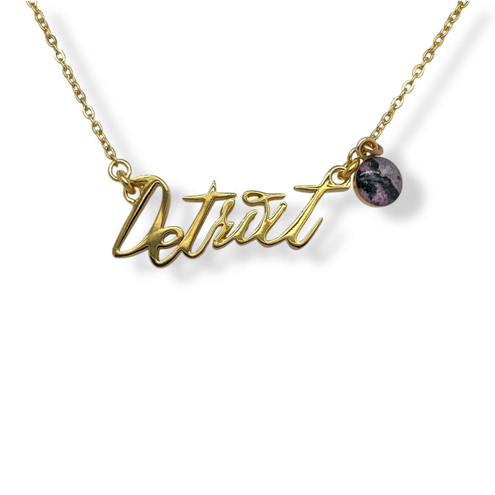 Detroit Necklace | Gold