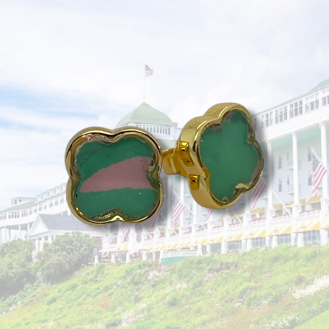 Tatiana Stud Earrings | Gold