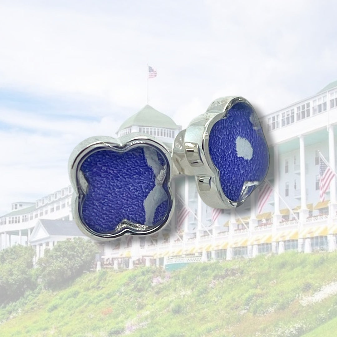 Tatiana Stud Earrings | Silver