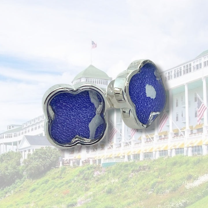 Tatiana Stud Earrings | Silver