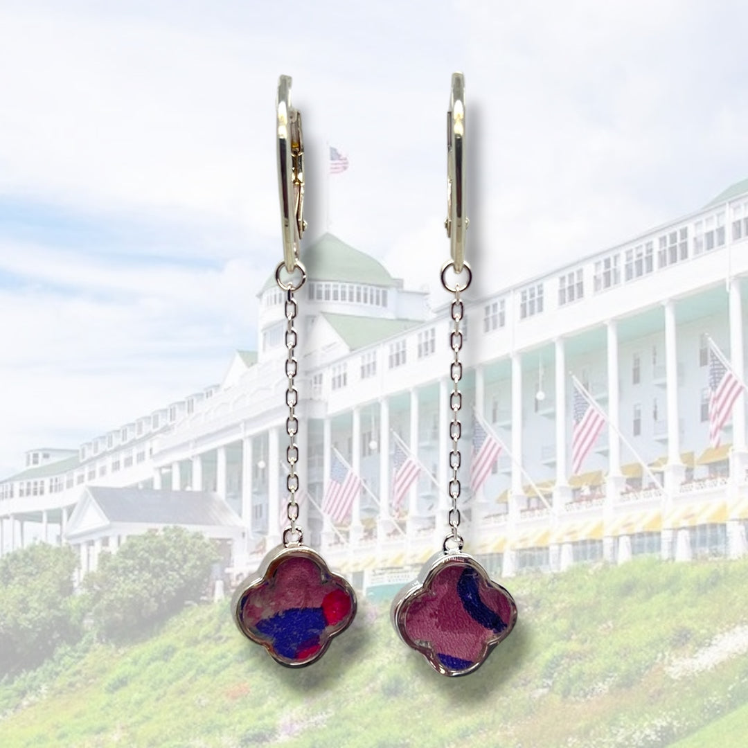 Mo Drop Earrings | Silver