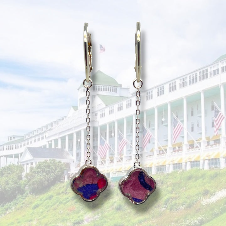 Mo Drop Earrings | Silver