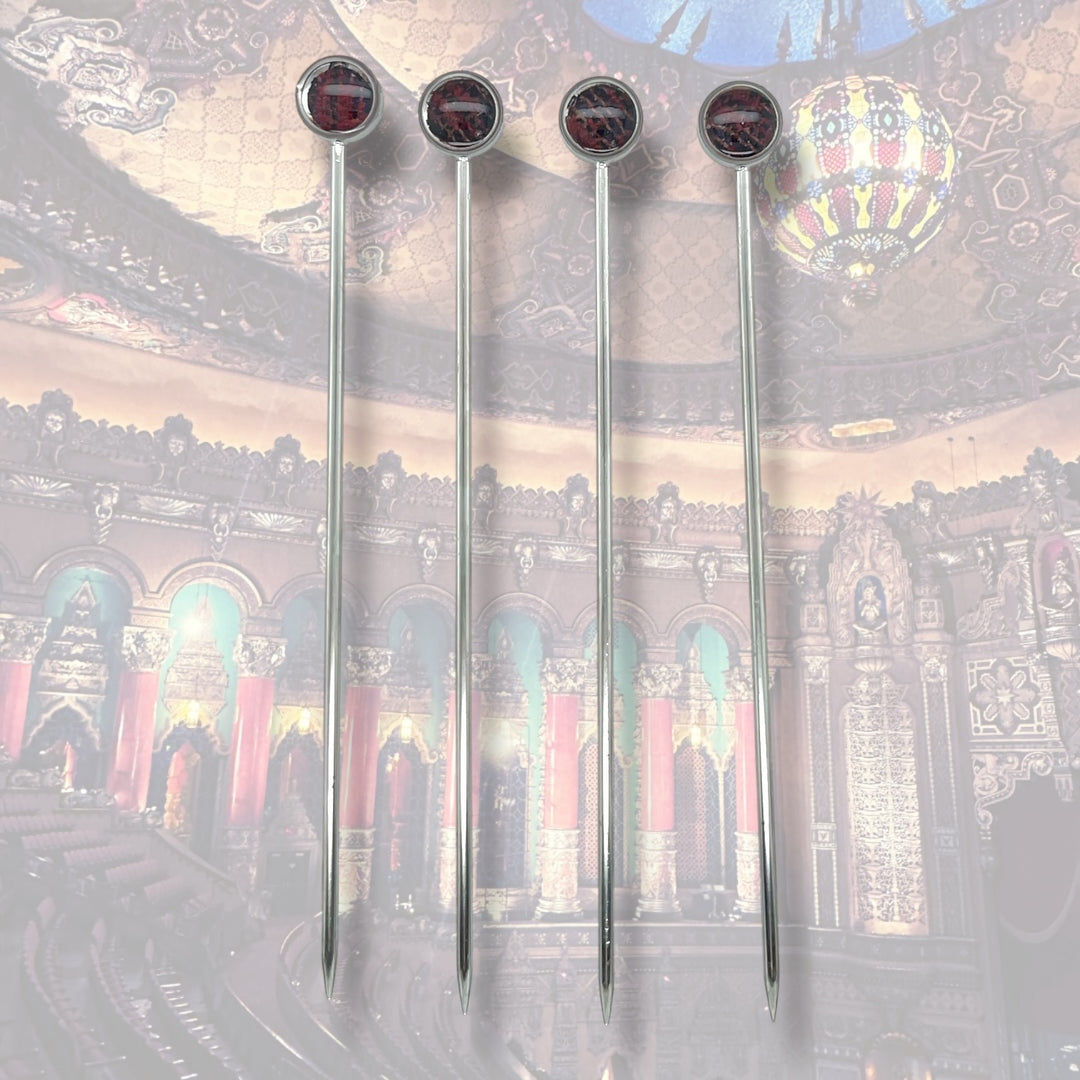 Drink Picks | Stainless Steel | Set of 4