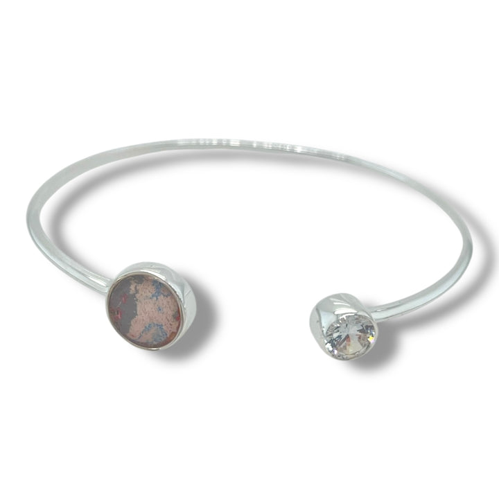 Danielle Open Cuff  | Silver