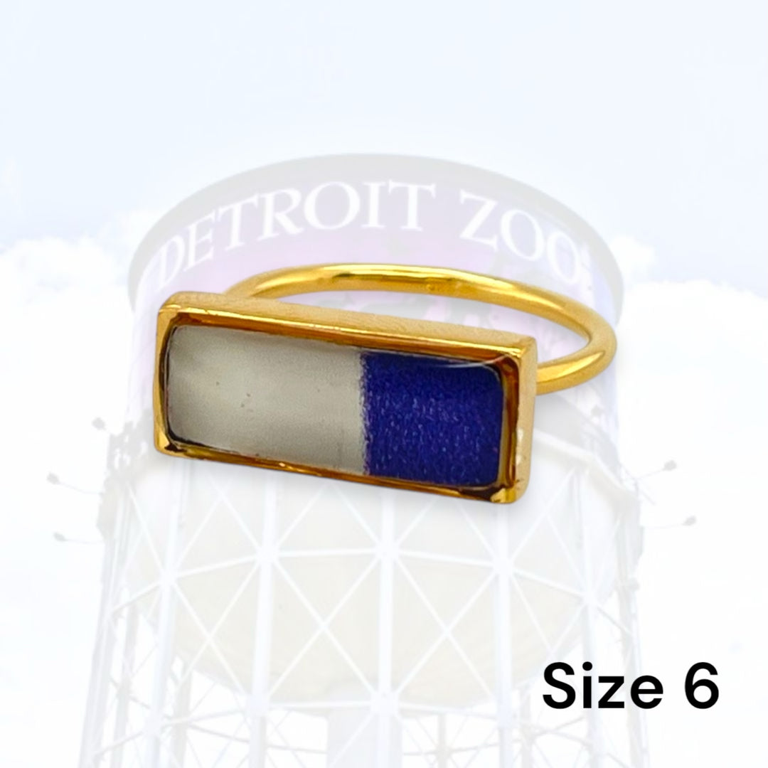 Detroit Zoo Lauren Ring | Gold