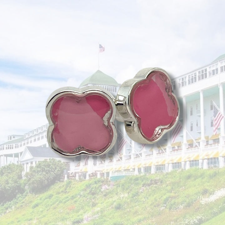 Tatiana Stud Earrings | Silver