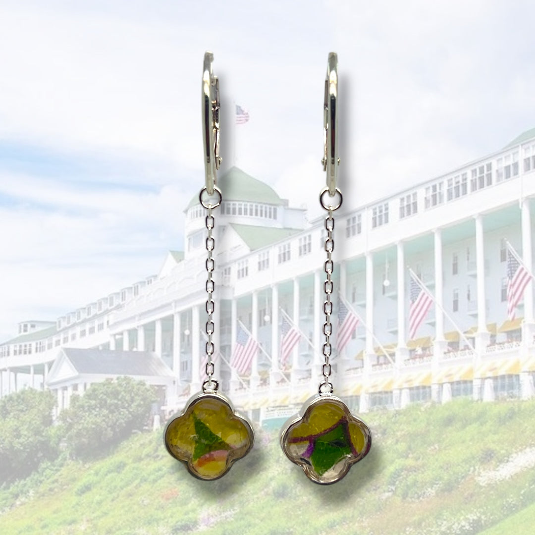 Mo Drop Earrings | Silver