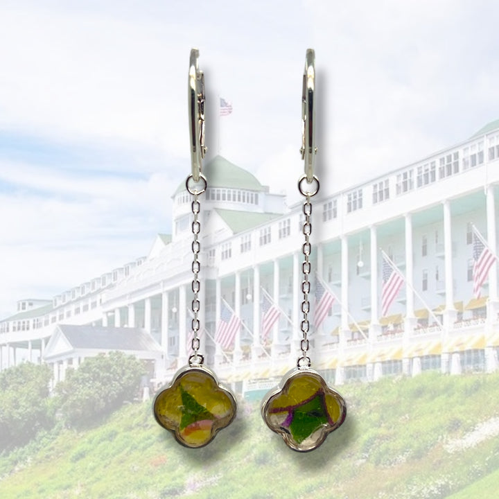 Mo Drop Earrings | Silver