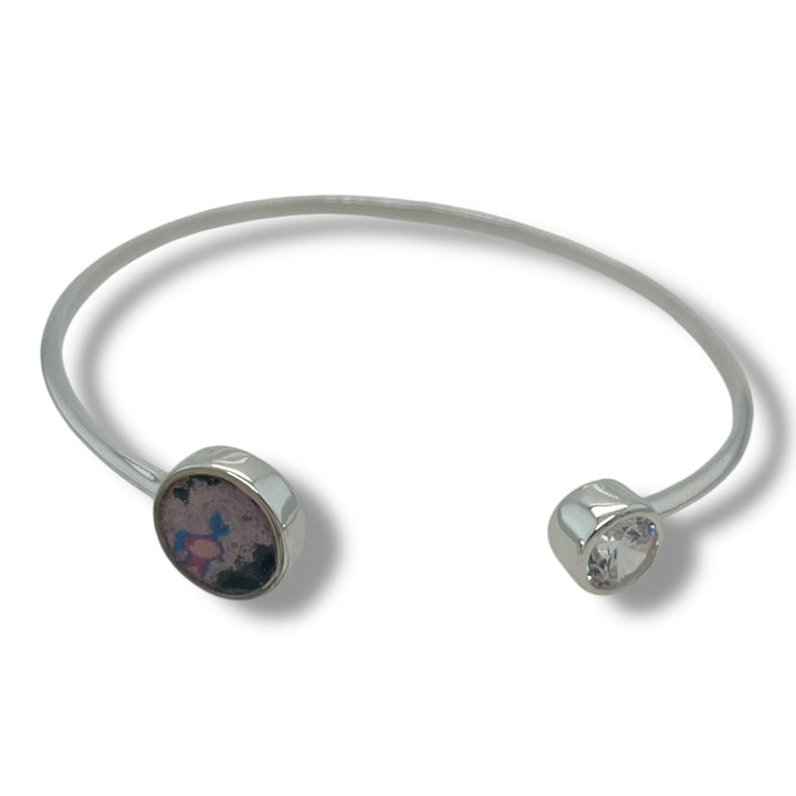 Danielle Open Cuff  | Silver