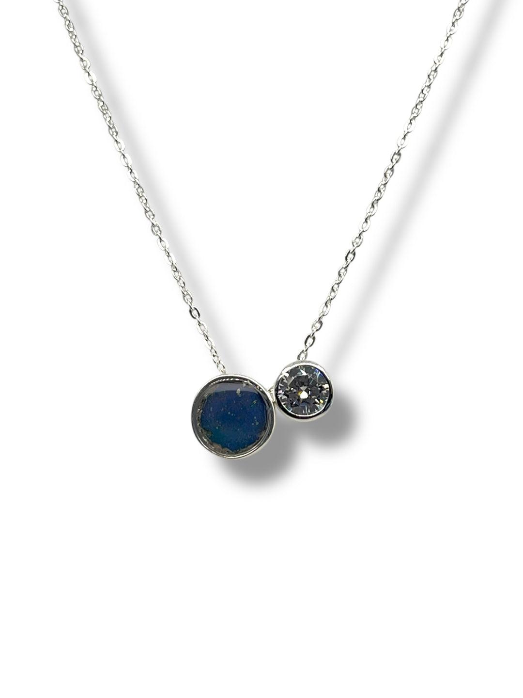 Blair Duet Necklace | Silver