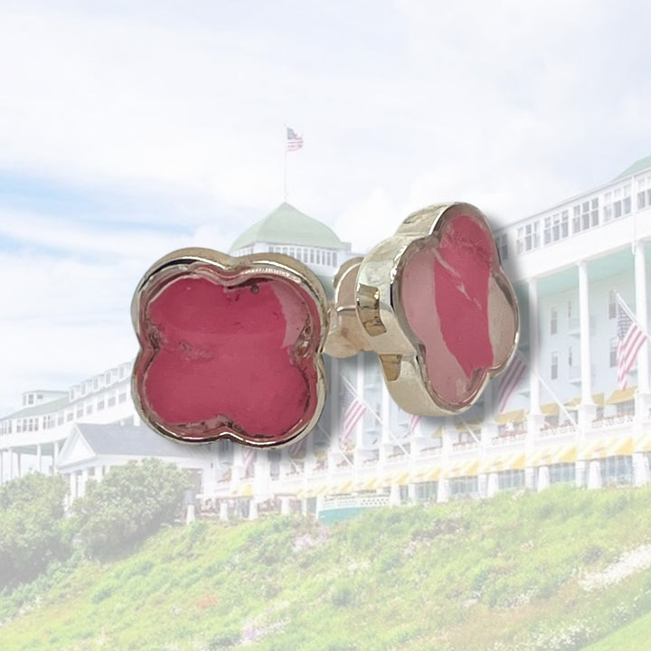 Tatiana Stud Earrings | Silver