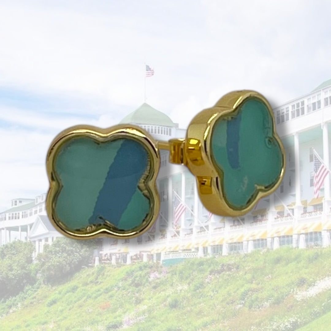 Tatiana Stud Earrings | Gold