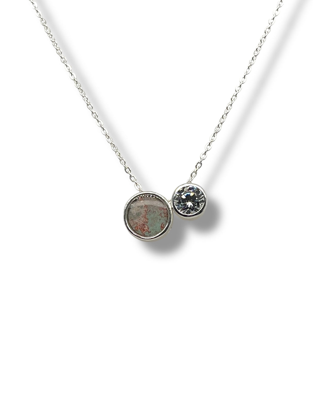 Blair Duet Necklace | Silver