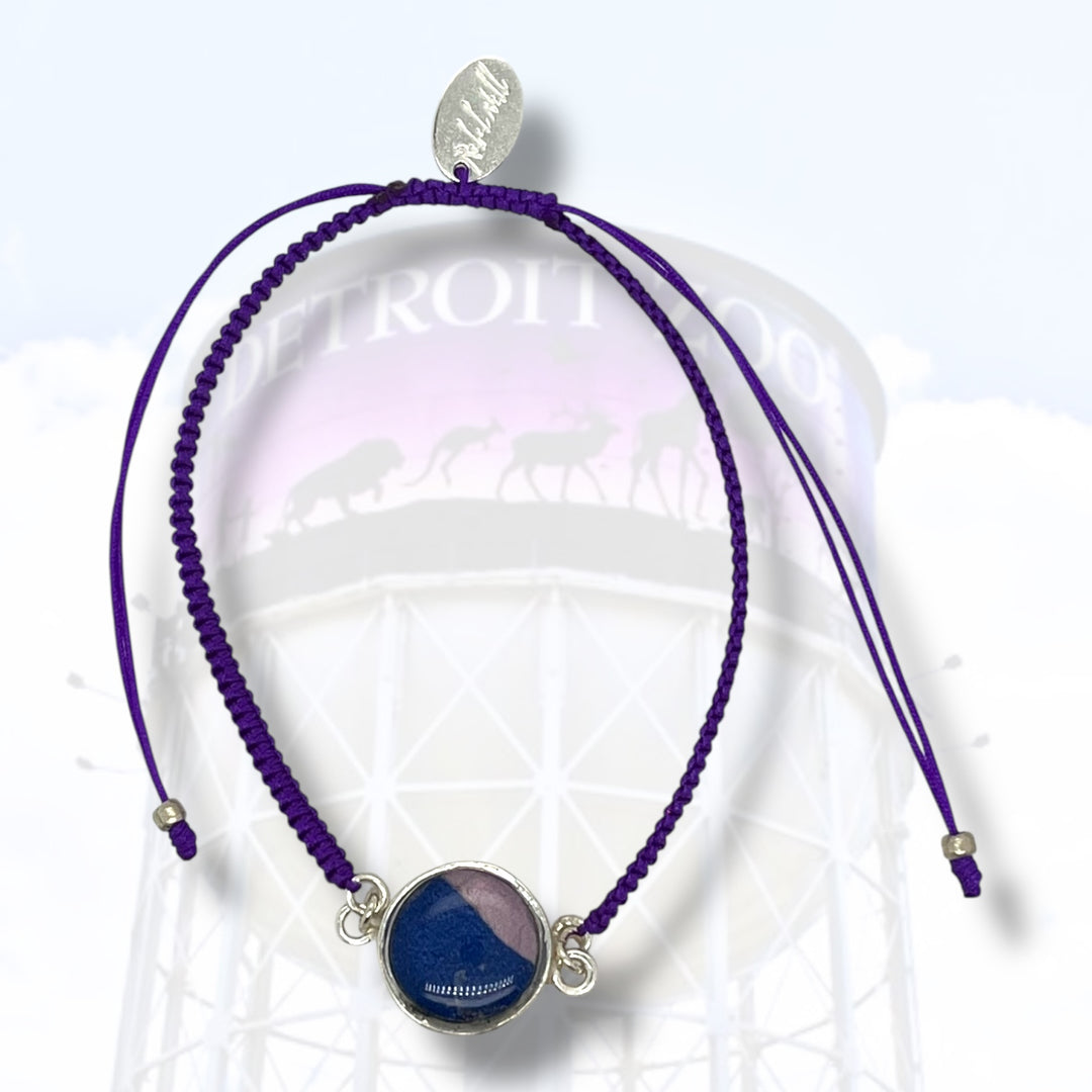 Detroit Zoo Taylor Bracelet | Silver