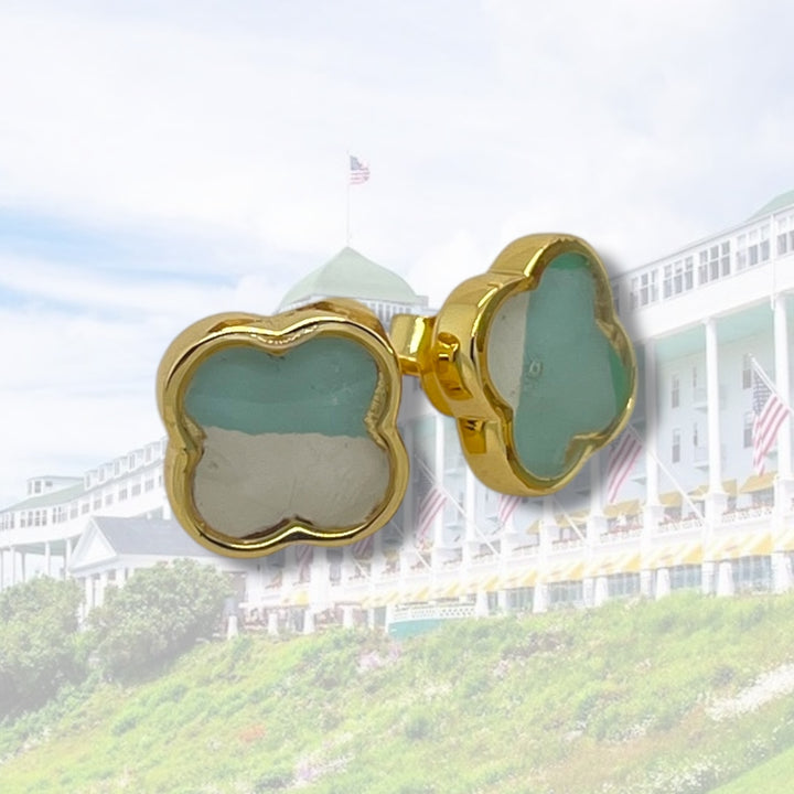 Tatiana Stud Earrings | Gold