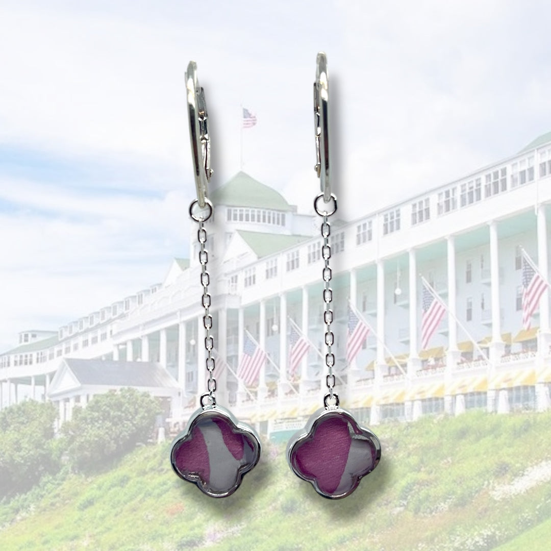 Mo Drop Earrings | Silver