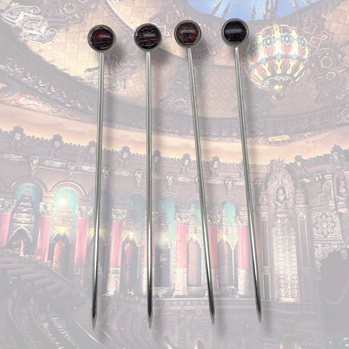 Drink Picks | Stainless Steel | Set of 4