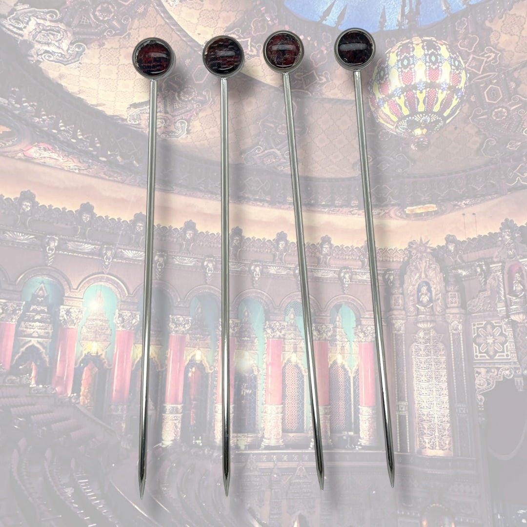 Drink Picks | Stainless Steel | Set of 4