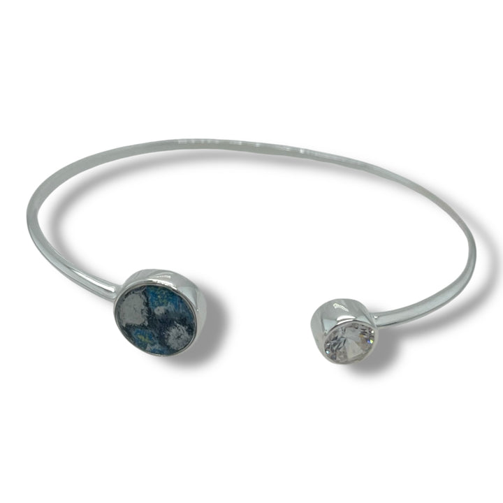 Danielle Open Cuff  | Silver