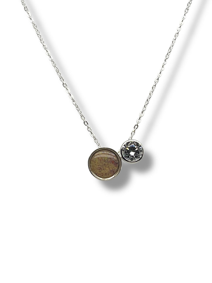 Blair Duet Necklace | Silver