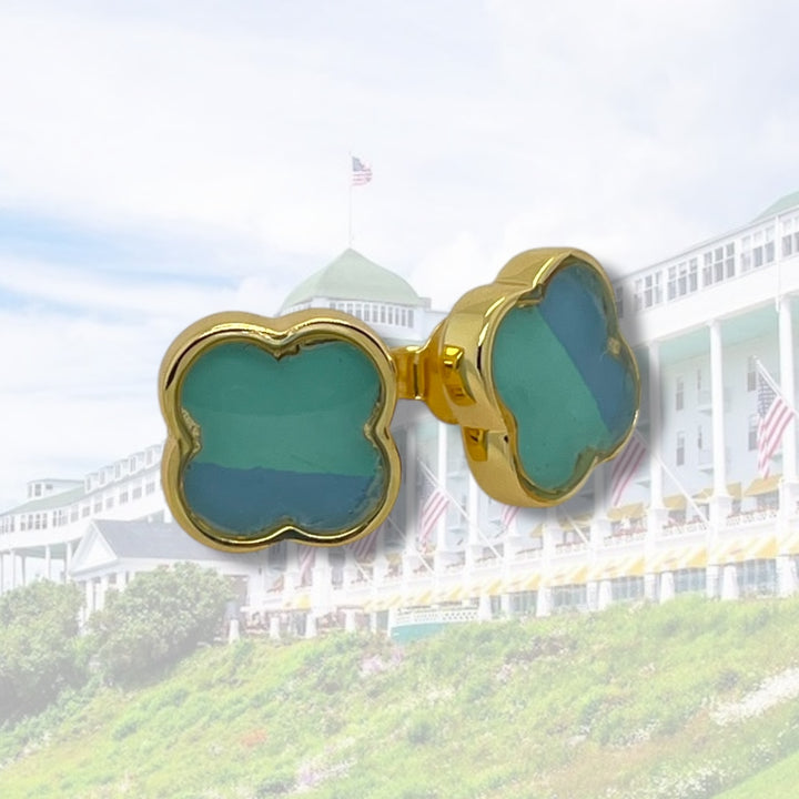 Tatiana Stud Earrings | Gold