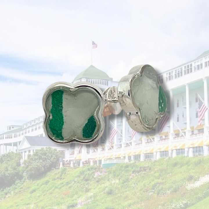 Tatiana Stud Earrings | Silver