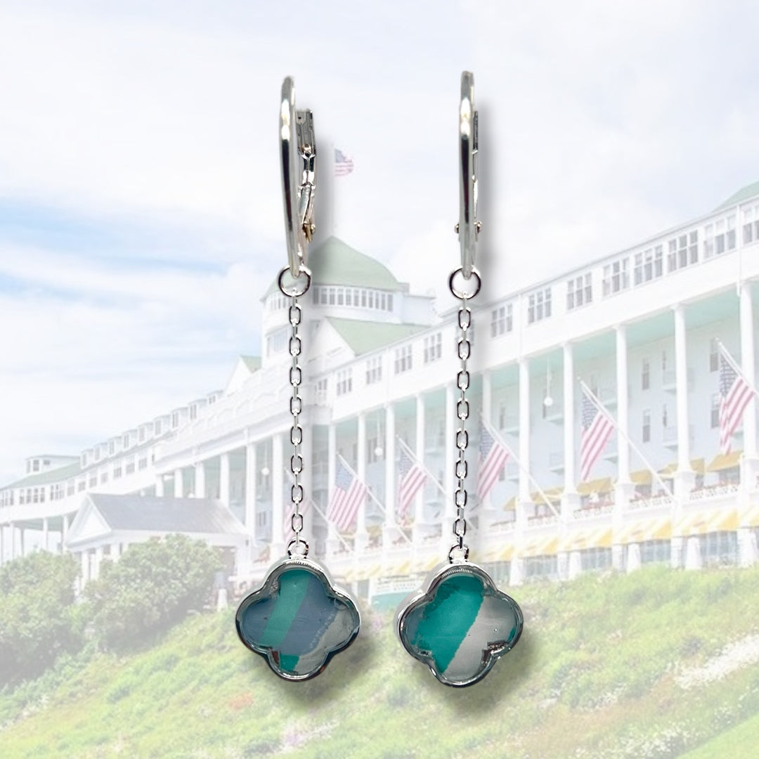 Mo Drop Earrings | Silver