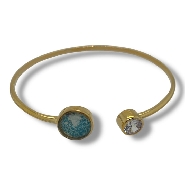 Danielle Open Cuff | Gold