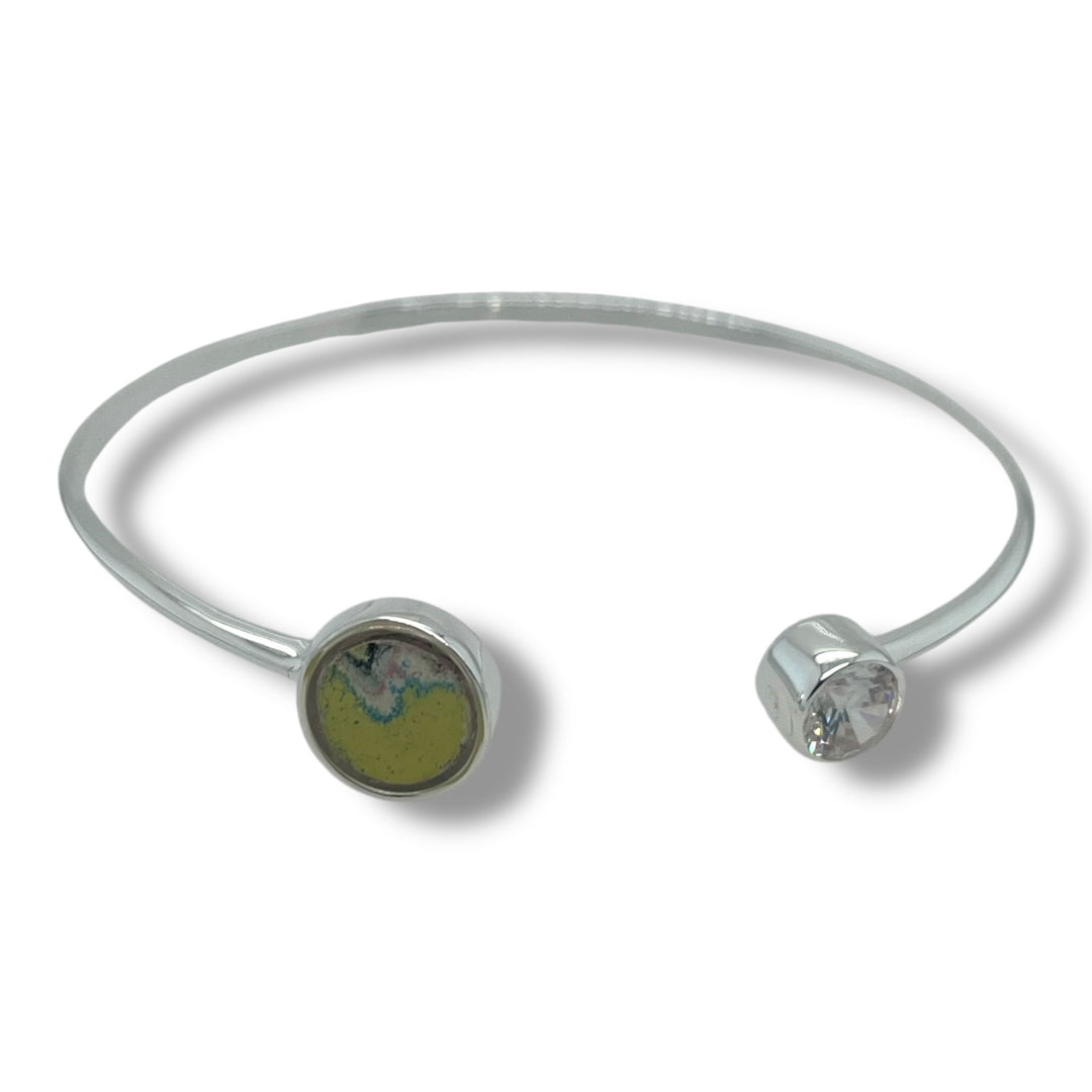 Danielle Open Cuff  | Silver