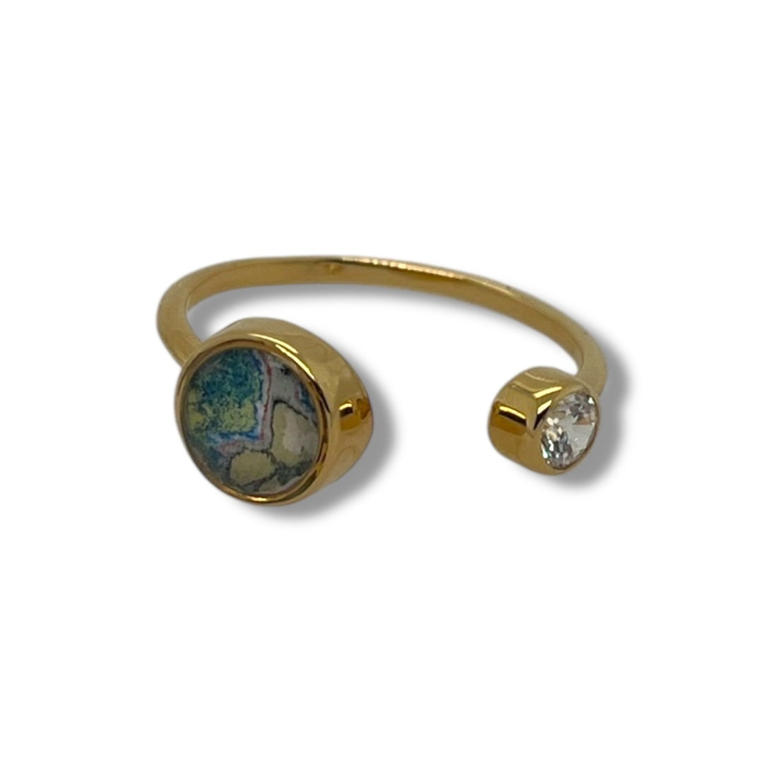 Alexandra Open Ring | Gold | Medium