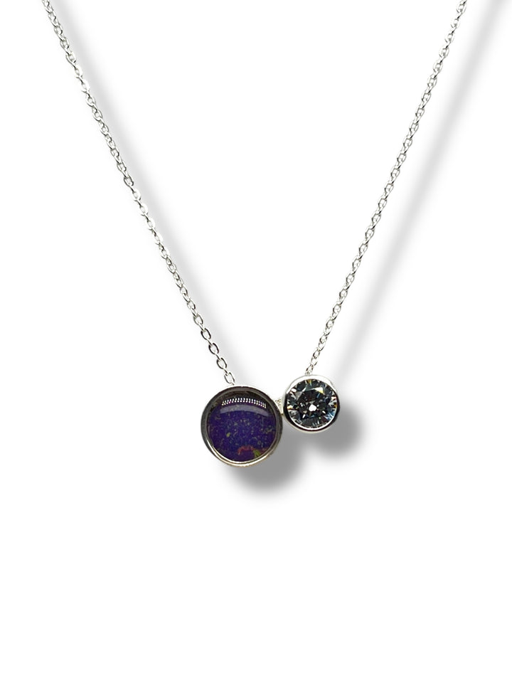 Blair Duet Necklace | Silver