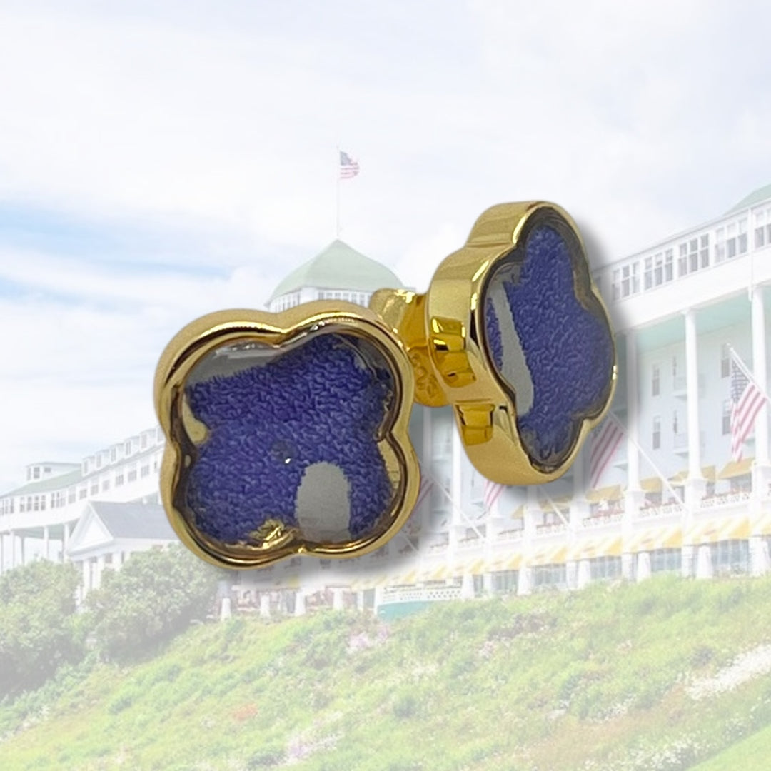 Tatiana Stud Earrings | Gold