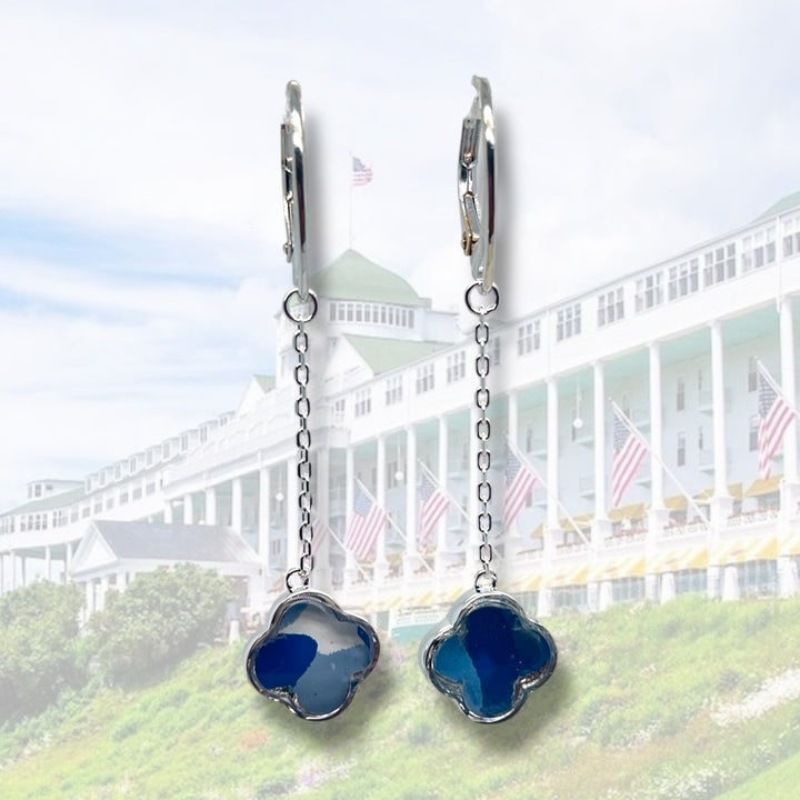 Mo Drop Earrings | Silver