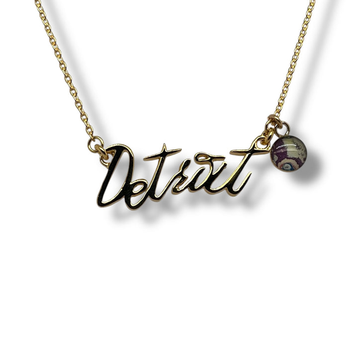 Detroit Necklace | Gold