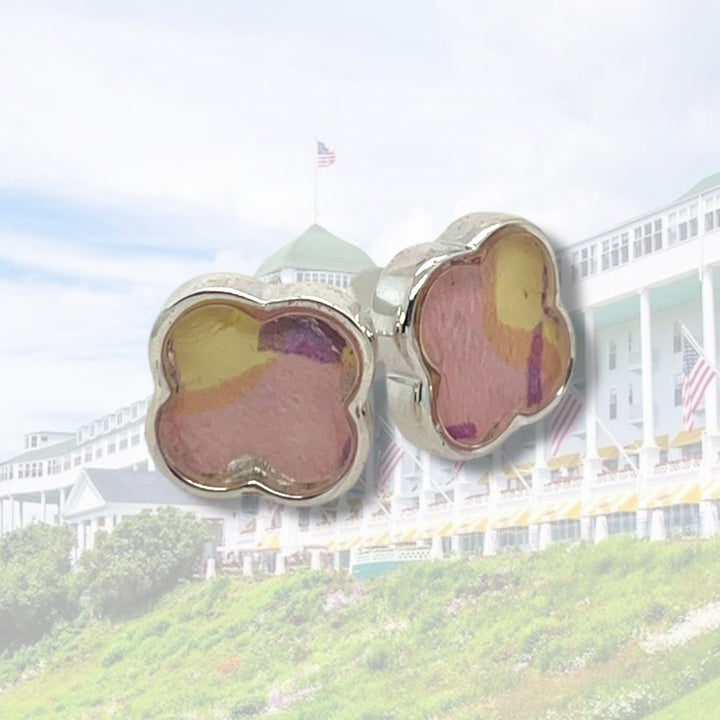 Tatiana Stud Earrings | Silver