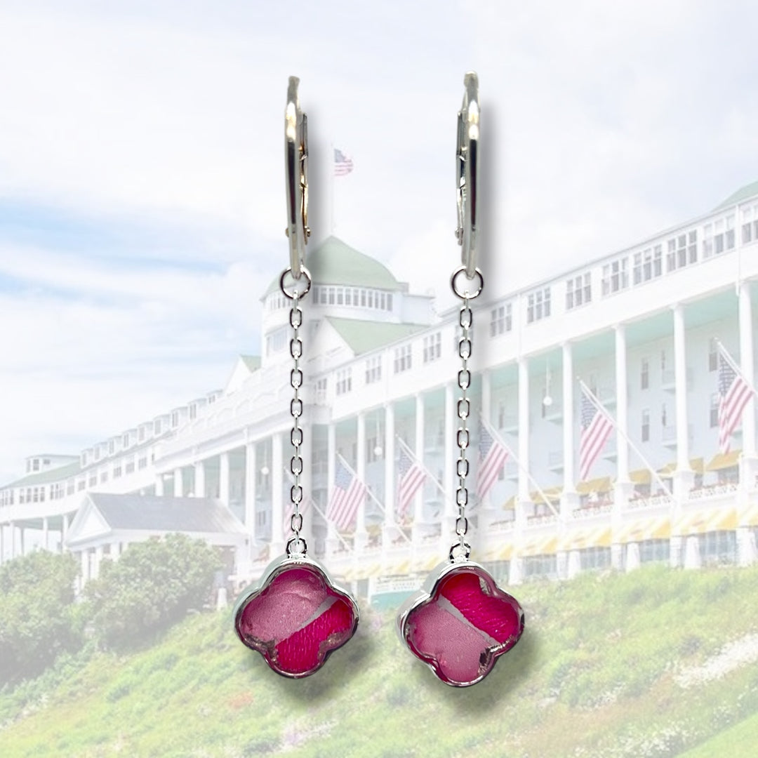 Mo Drop Earrings | Silver