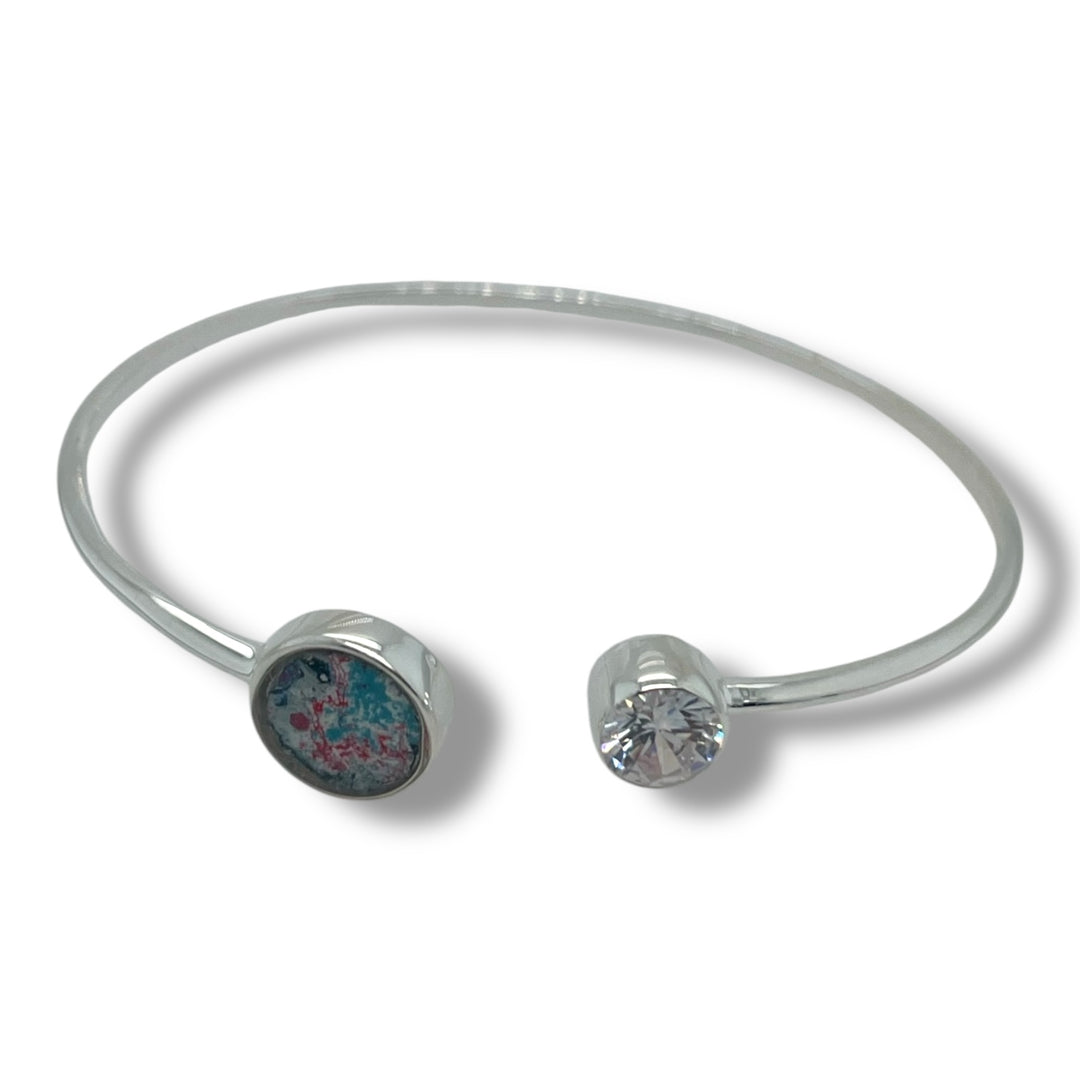 Danielle Open Cuff  | Silver