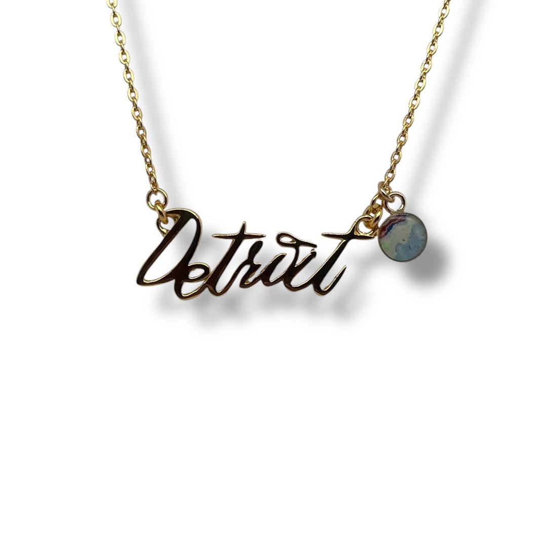 Detroit Necklace | Gold