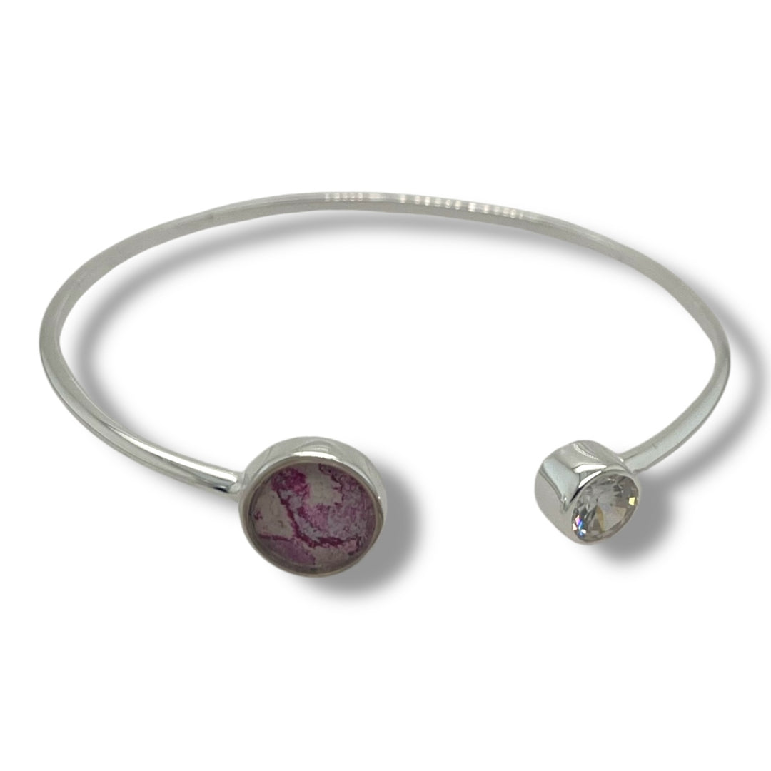 Danielle Open Cuff  | Silver