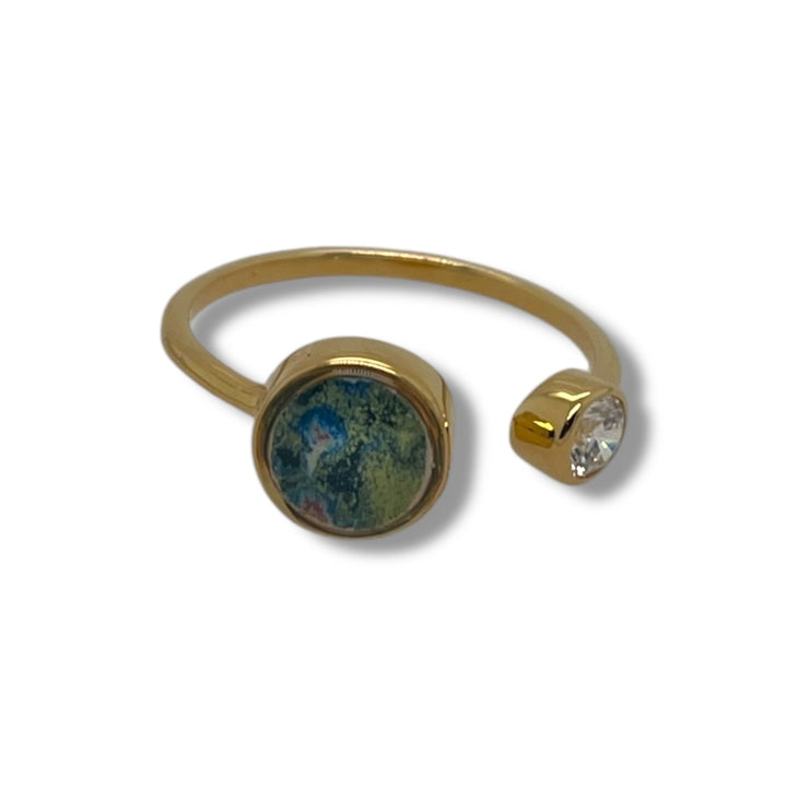 Alexandra Open Ring | Gold | Medium