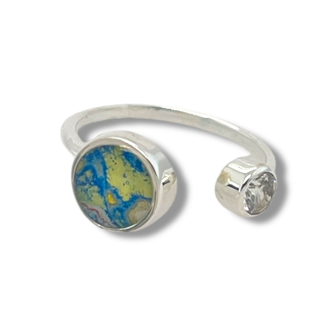 Alexandra Open Ring | Silver | Small