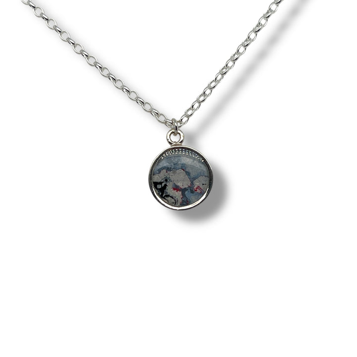 Amy Necklace | Silver
