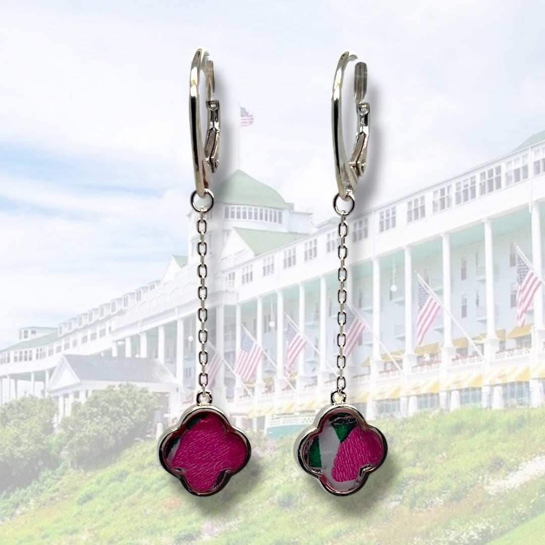 Mo Drop Earrings | Silver