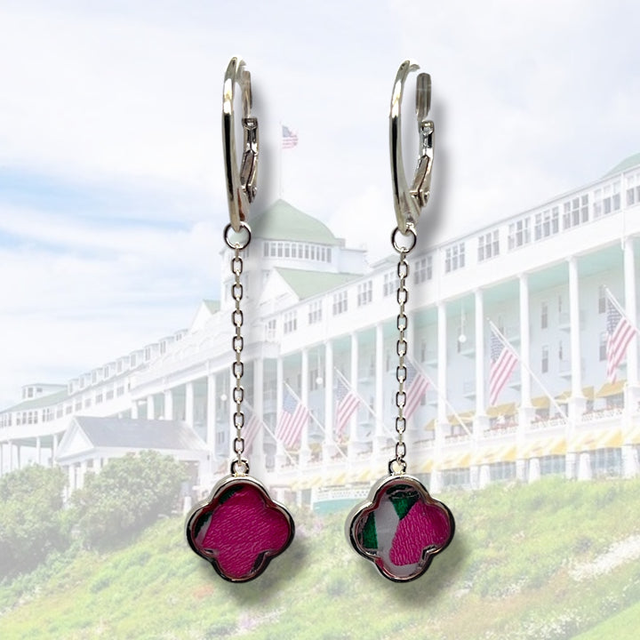 Mo Drop Earrings | Silver