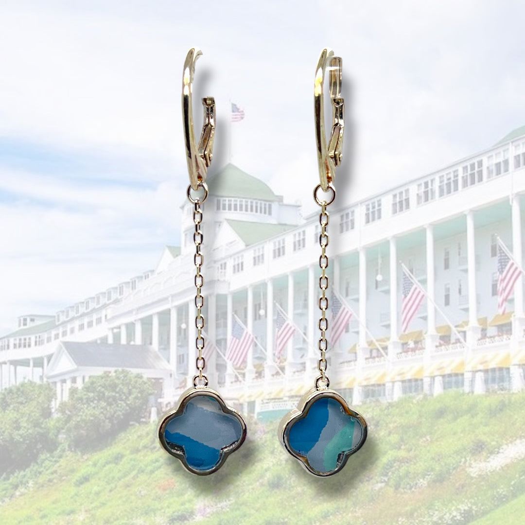 Mo Drop Earrings | Silver