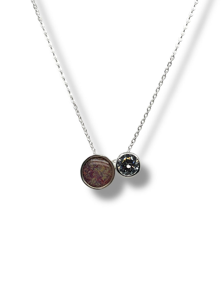 Blair Duet Necklace | Silver