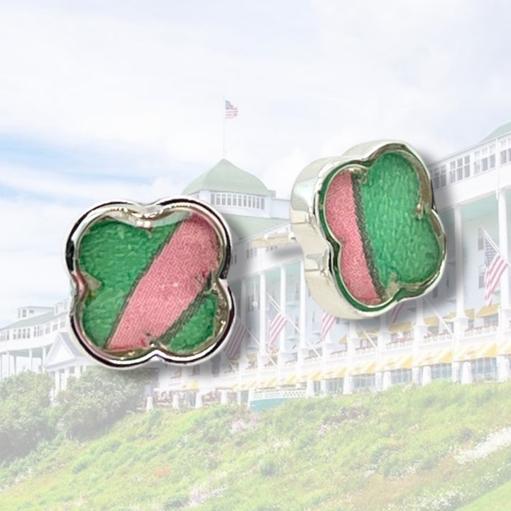 Tatiana Stud Earrings | Silver