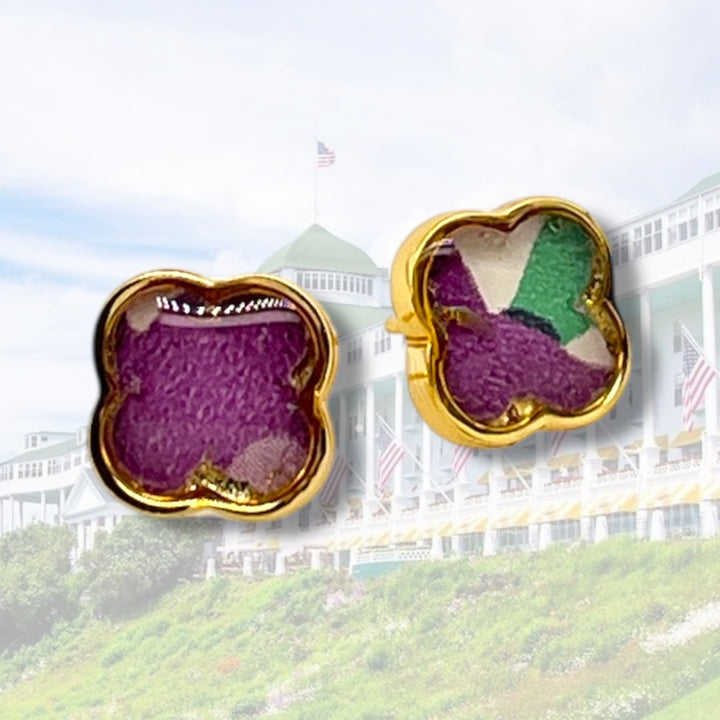 Tatiana Stud Earrings | Gold